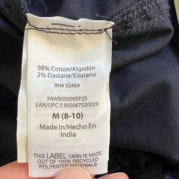 NWT Free Assembly Navy Joggers, Medium - Picture 10 of 14